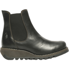 43 - Women Chelsea Boots Fly London Salv - Black