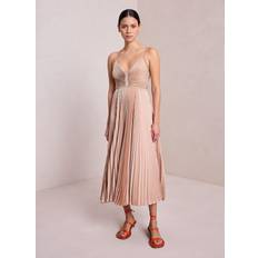 A.L.C. Gemini Satin Pleated DressA.L.C