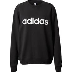 Adidas Sweatshirts - Women Jumpers adidas Essentials Linear French Terry Sweatshirt Women's - Black/White