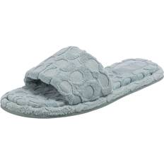 Coach Slides Coach Slipper & Mules Bridgett Terry Cloth Sandal blue Slipper & Mules for ladies