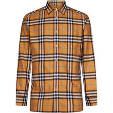 Burberry L Shirts Burberry Shirt Men colour Orange