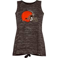 New Era Women's Cleveland Browns Tie Back Brown Tank Top