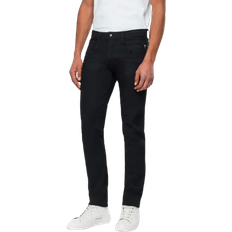Organic Fabric Jeans Replay Anbass Slim Fit Jeans - Black