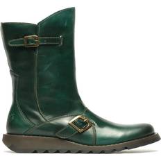 Green High Boots Fly London Mes 2 - Petrol