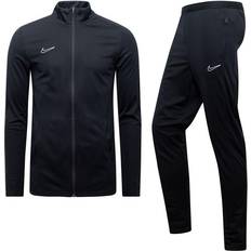 Nike High Collar Jumpsuits & Overalls Nike Academy Men's Dri-FIT Global Football Tracksuit - Black/Black/White