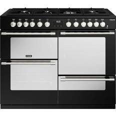 Stoves 110cm - Black - Freestanding Gas Cookers Stoves Sterling Deluxe ST DX D1100DF Black