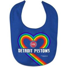 WinCraft Newborn & Detroit Pistons Rainbow Baby Bib