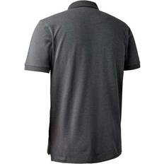 Hunting Polo Shirts Deerhunter Harris Poloshirt Dark Grey melange