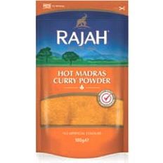 Spices & Herbs Rajah Spices Ground Hot Madras Curry Powder