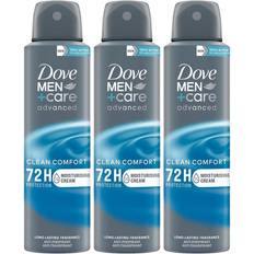 Dove Deodorants Dove Men+Care Clean Comfort Antiperspirant Deo Spray 150ml 3-pack