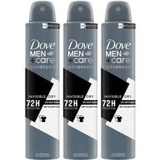 Dove Deodorants - Men Dove Anti-Perspirant Men+Care Advanced Invisible Dry 72H Protection Deo, 200ml, 3pack