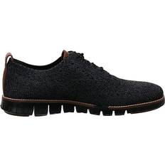 Cole Haan ZerøGrand Wingtip - Black Magnet Stitchlite