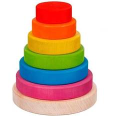 Goki Baby Toys Goki Stacking Tower Rainbow
