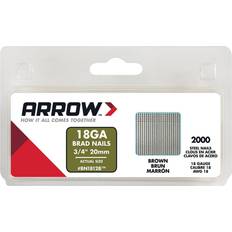 Arrow BN1812B Brad Nails Brown Head