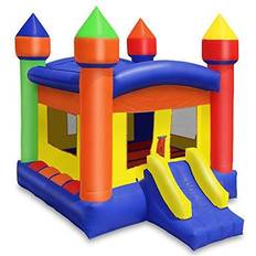 Cloud 9 13' x 13' Commercial Castle Bounce House Inflatable Bouncer Multicolor Multicolor