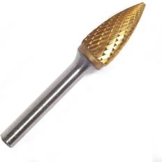 Champion Power Equipment Cutting Tool SG3 Double Cut TIN Carbide Bur