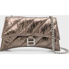 Balenciaga Crush XS Chain Bag Metallized Quilted 2564 DARK BRONZE