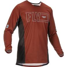 Fly Racing Kinetic Fuel Jersey Rust Black Brown