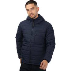 Pretty Green Men's Mens Donlan Quilted Nylon Jacket Black