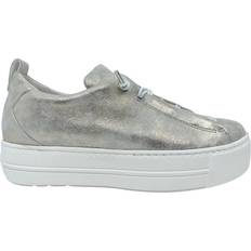 Paul Green 5 Adults' 5017-123 Metallic Antic Leather Womens Lace Up Trainers