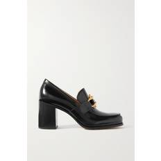 Bottega Veneta Monsieur leather loafer pumps black