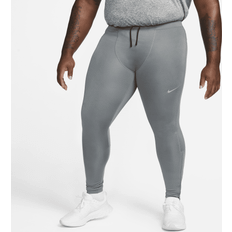 Grey - Men Tights Nike dri-fit challenger men's running tights smoke grey cz8830-084