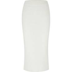 Hugo Boss Women Skirts HUGO BOSS Off-White Scribe Midi Skirt
