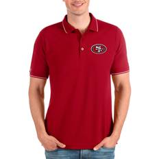 Antigua Affluent San Francisco 49ers Polo Dark Red/White