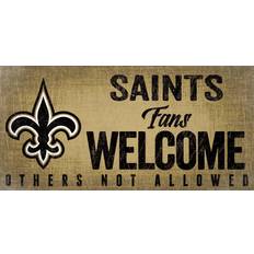 Fan Creations New Orleans Saints Welcome Sign, Multicolored