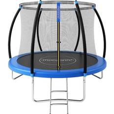 Trampolines Monzana Trampoline 244cm + Safety Net + Ladder