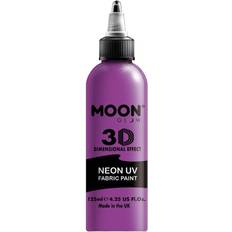 Smiffys Moon glow neon uv intense fabric paint, purple