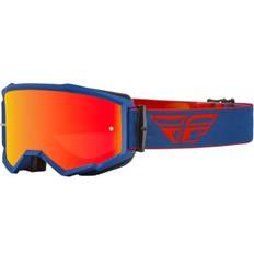 Fly Racing Zone Logo Motocross Goggles, red-blue, red-blue