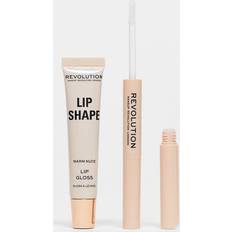 Makeup Revolution Lip Shape Kit Warm Nude