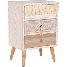 Cottons Tables Dkd Home Decor Nightstand Fir Cotton 48 Bedside Table