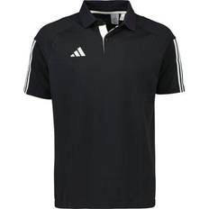 3XL - Women Polo Shirts Adidas Tiro23 Piké BLACK Dam