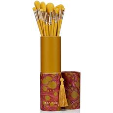 Spectrum Collections Golden Palm Marble 10 Piece Brush Set