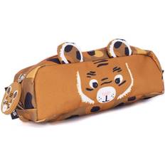 1-Zip Animal Face Pencil Case Speculos Tiger