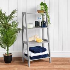 Christow Lustleigh Grey Bathroom Ladder Shelving System