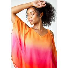 Roman Petite Ombre Cold Shoulder Top