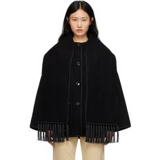 XXXS Jackets Toteme Embroidered scarf jacket black