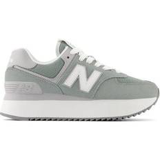 New Balance 574+ W - Juniper/Raincloud/White