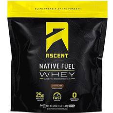 Ascent Native Fuel Whey Protein Powder Chocolate 4 lbs