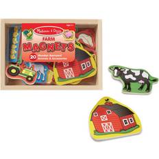 Wooden Figures Melissa & Doug Wooden Farm Magnets