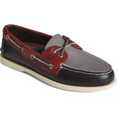 Laced - Women Boat Shoes Sperry Navy Authentic Original 2-Eye Tri-Tone Shoes