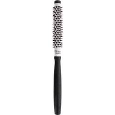 TEK Hair Brushes TEK Ceramik Antibacteric Round Brush Black/White 13Mm