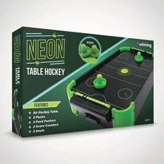 Winning Neon Table Top Air Hockey Game