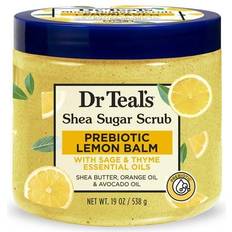 Dr Teal's Shea Sugar Body Scrub with Prebiotic Lemon Balm Essential