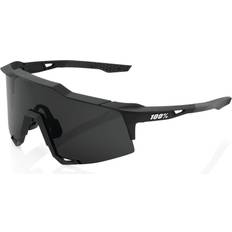 100% SPEEDCRAFT Sport Performance Soft Tact Black Smoke Lens