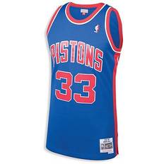 Mitchell & Ness Men's Grant Hill Blue Detroit Pistons Big Tall Hardwood Classics Swingman Jersey