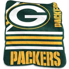 Logo Brands Green Bay Packers Raschel Throw Blanket